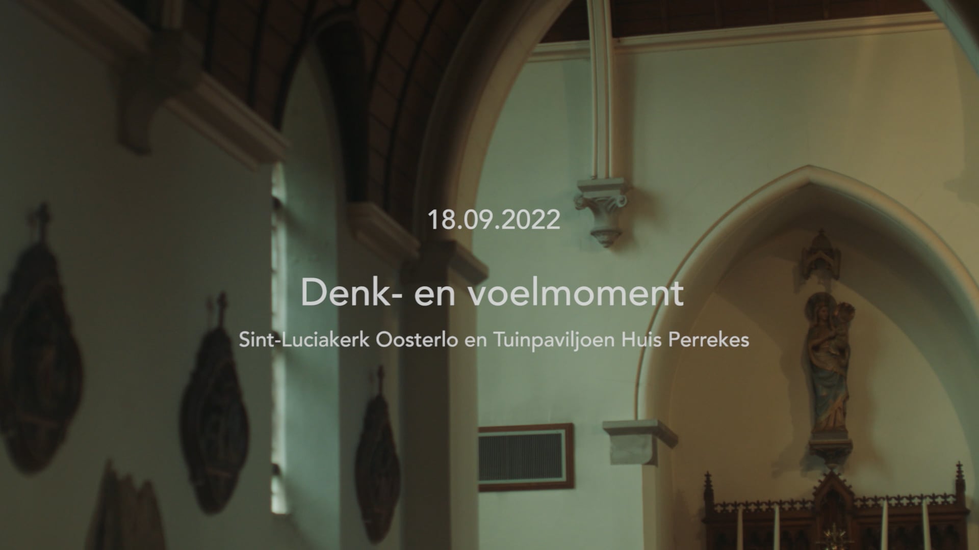 Denk- en voelmoment ✶ 2022