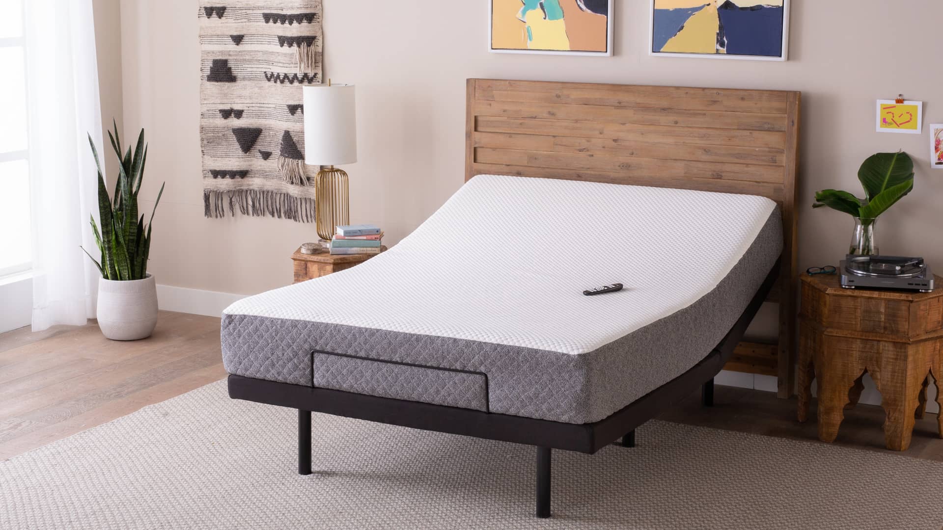 GhostBed Adjustable Base Setup Instructions on Vimeo