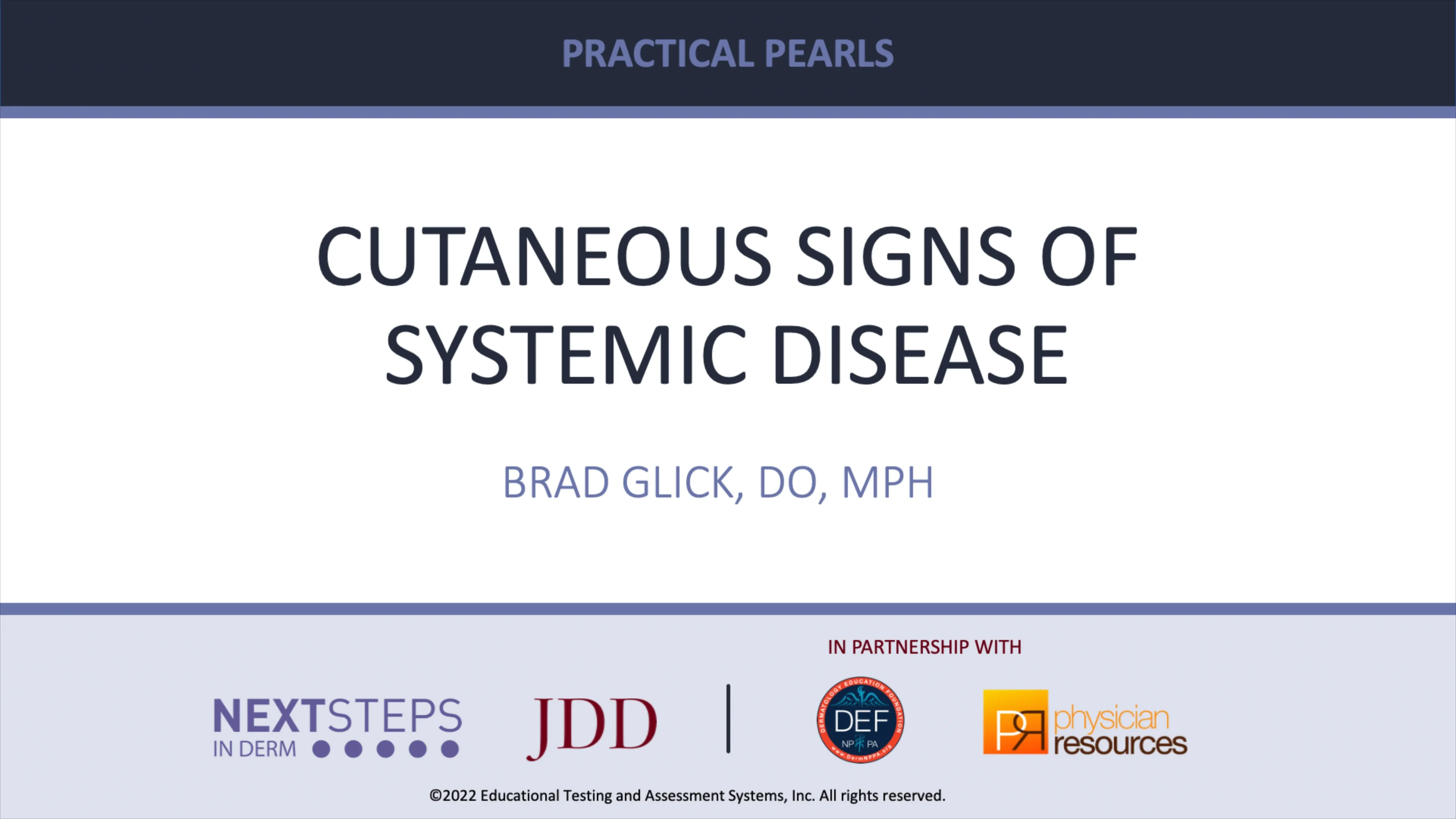Cutaneous Signs of Systemic Disease - JDDonline - Journal of Drugs
