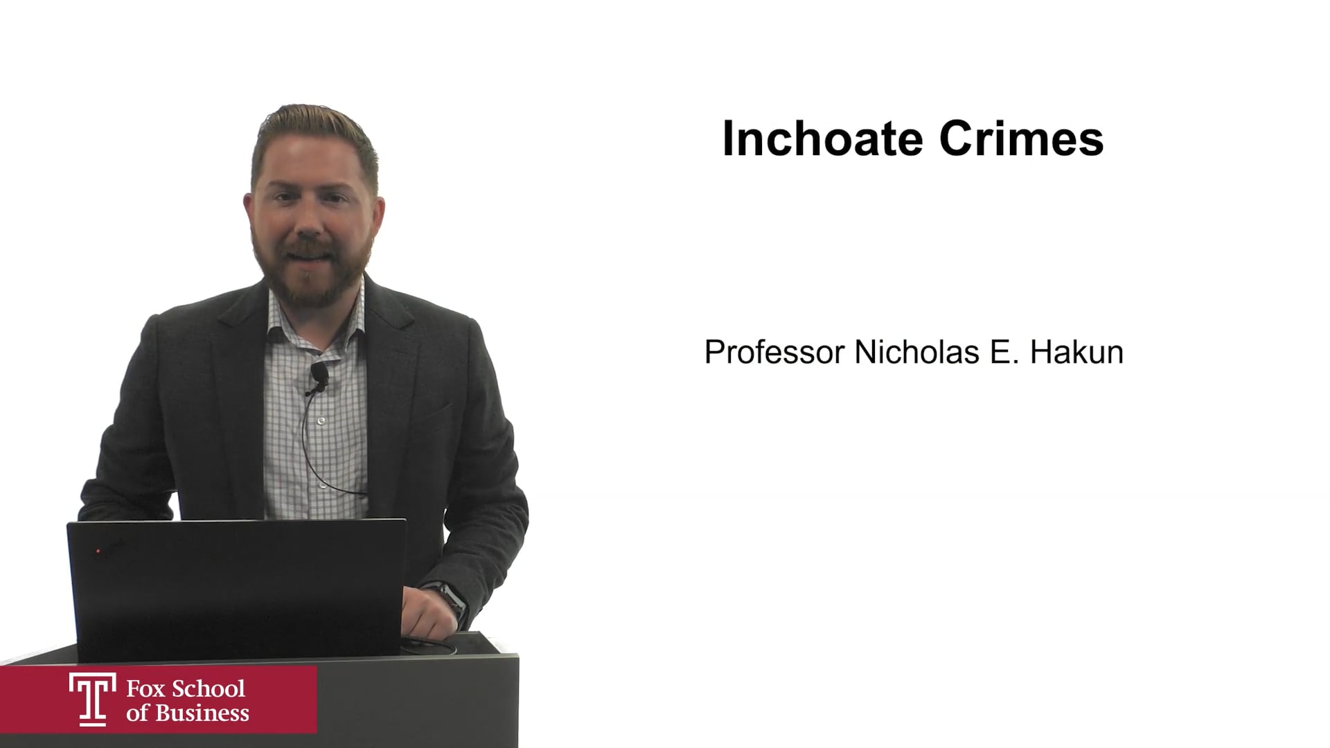 Inchoate Crimes