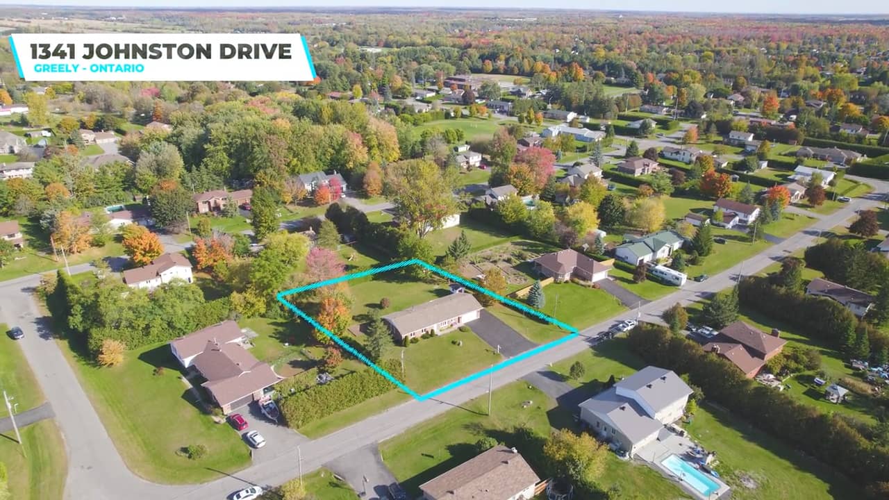 1341 Johnston Drive Greely, Ontario Real Estate Listing on Vimeo