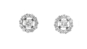 1.50 ct. t.w. Diamond Earring Jackets in 14kt White Gold