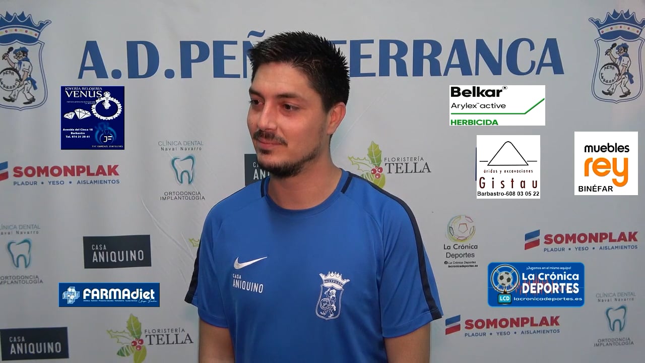 CRISTIAN LALUEZA (Jugador Ferranca) P Ferranca Tella 4-0 Almunia S.J. / Jornada 6 / 1ª Regional Gr 2