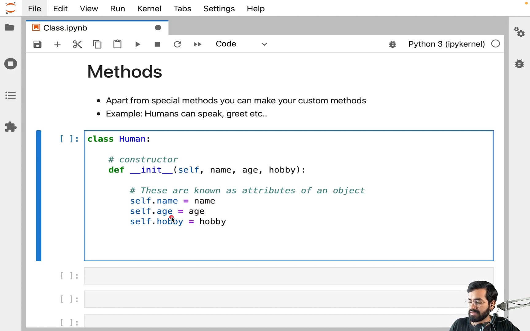 Pass Self To Class Method Python