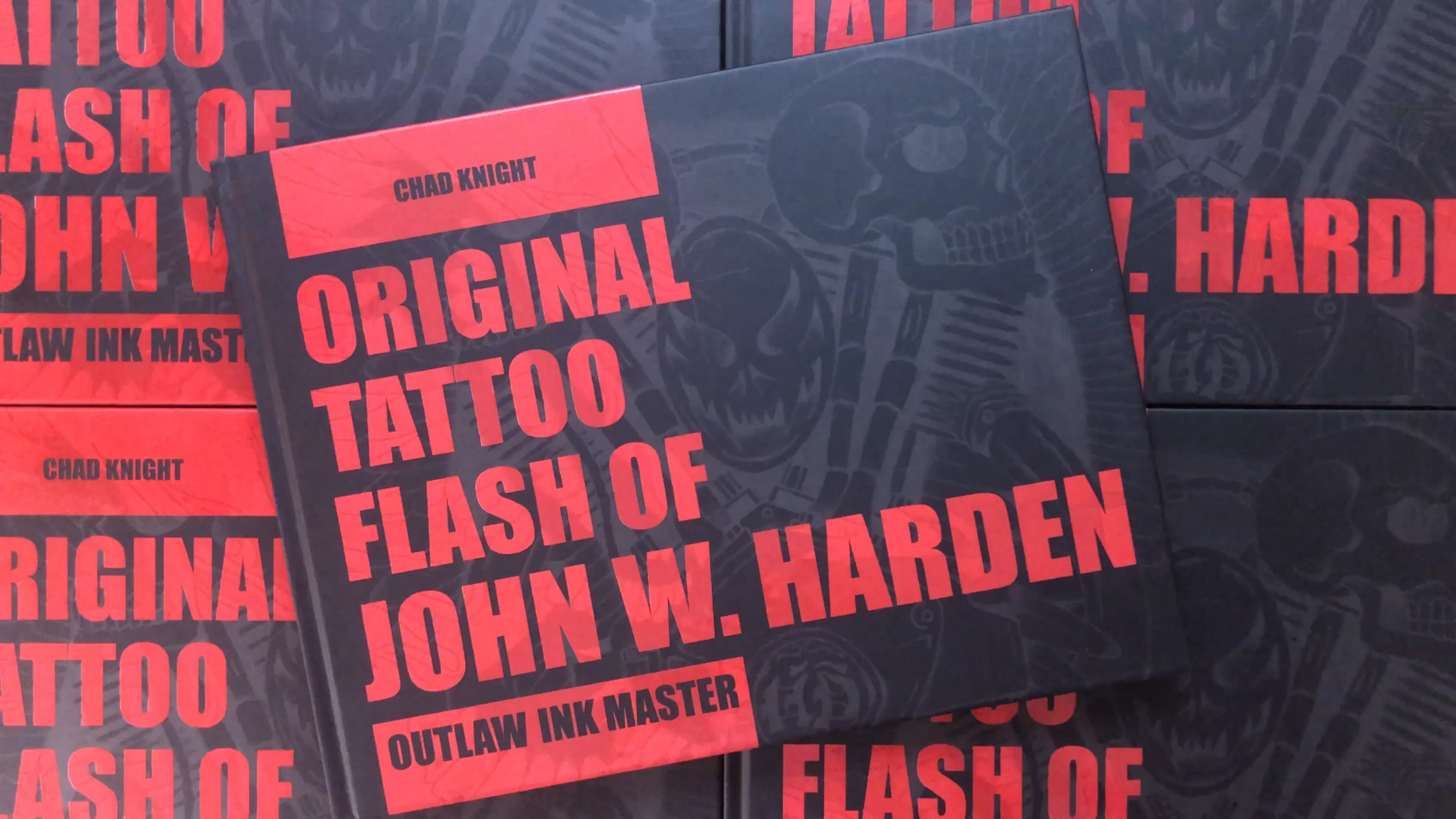 Chad Knight - Original Tattoo Flash of John W. Harden – BELZEL BOOKS