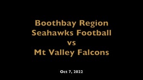 BRHS Seahawks vs Mt Valley Falcons