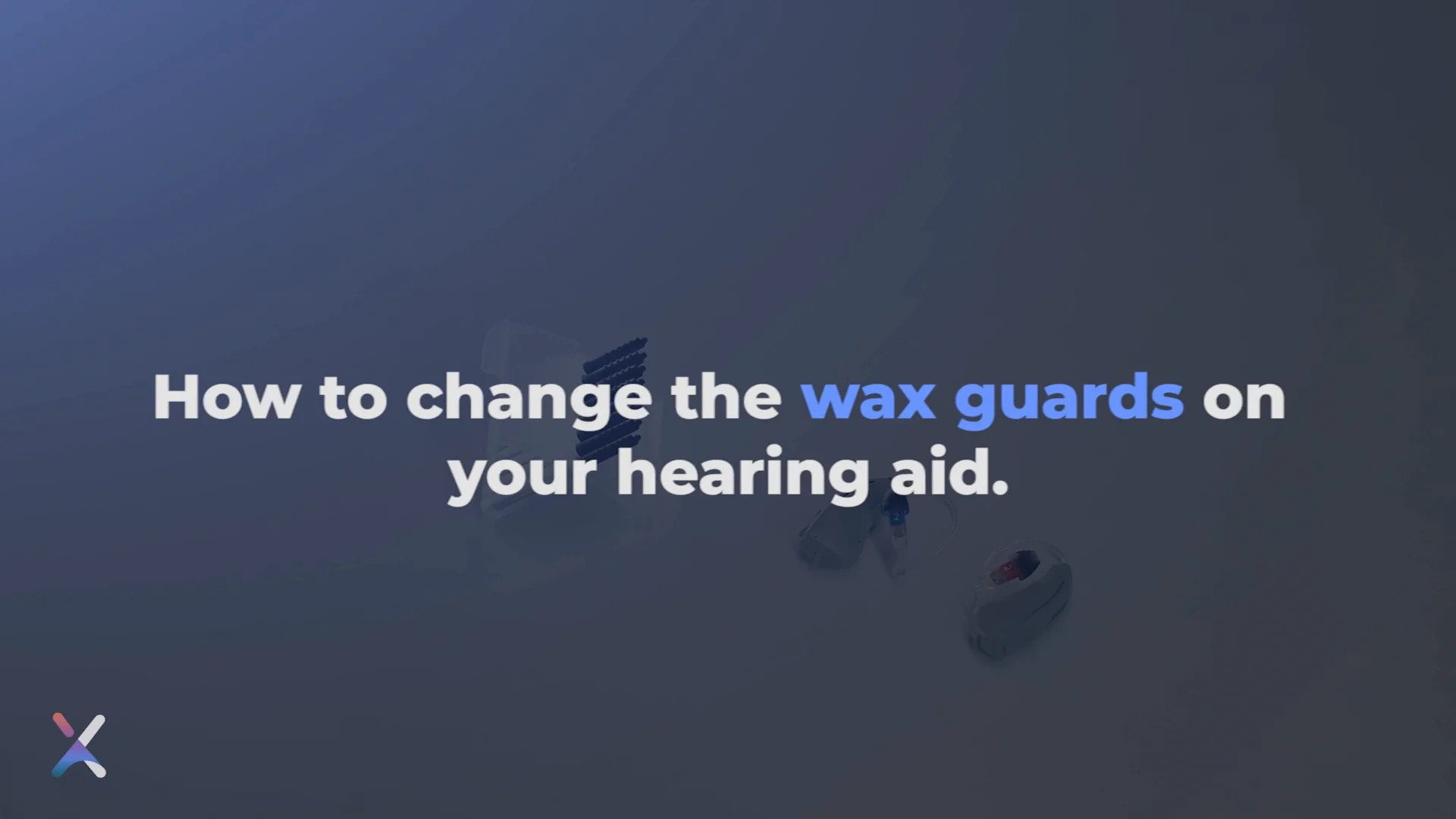 How to change the wax guards on your hearing aid Lexie B1 & B2 on Vimeo