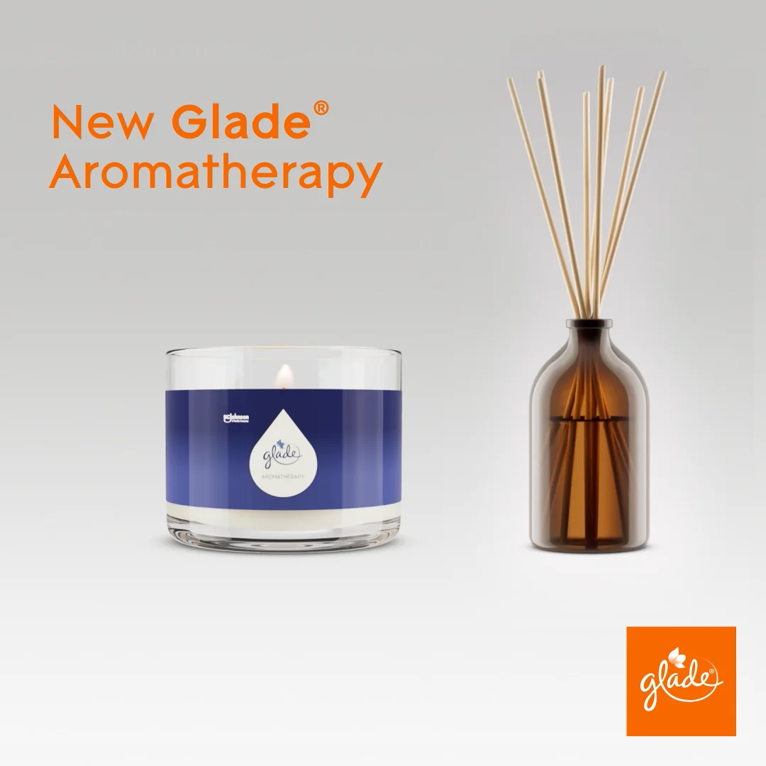 Glade aromaterapy - moment of happiness (candle & reed diffuser).mp4 on  Vimeo