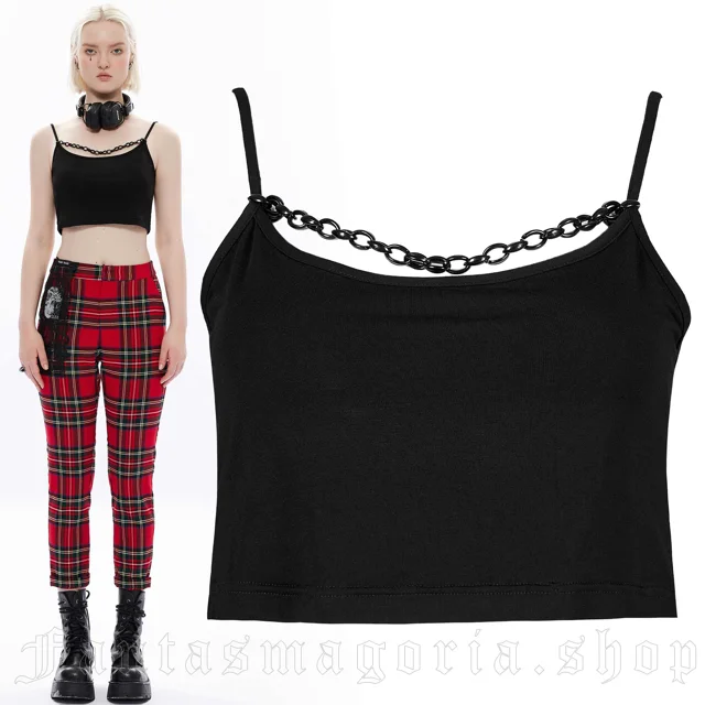Is That The New Grunge Punk Plus Chain Detail Harness Bralette ??