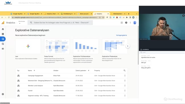 Google Analytics 4 unter der Lupe 🔎 mit Malte 13.10.22