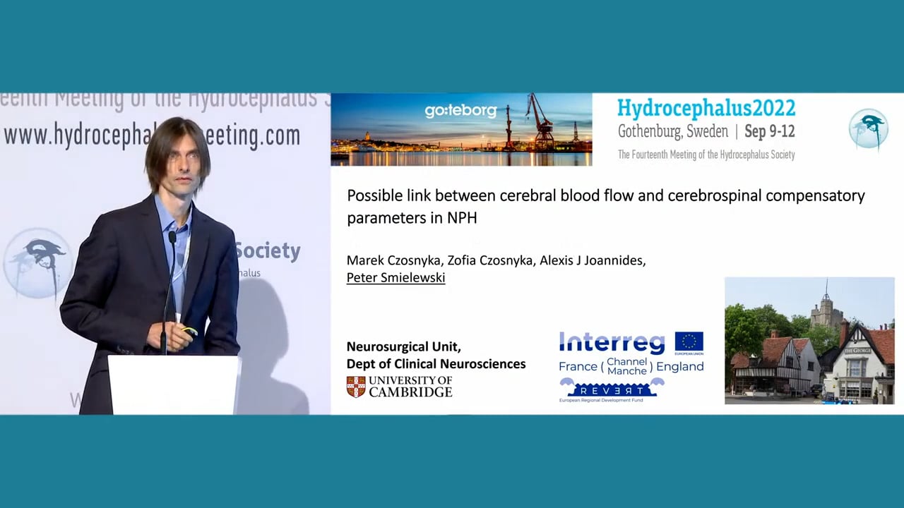 S7. Peter Smielewski - LINK BETWEEN CEREBRAL BLOOD FLOW AND CEREBROSPINAL COMPENSATORY PARAMETERS IN NPH