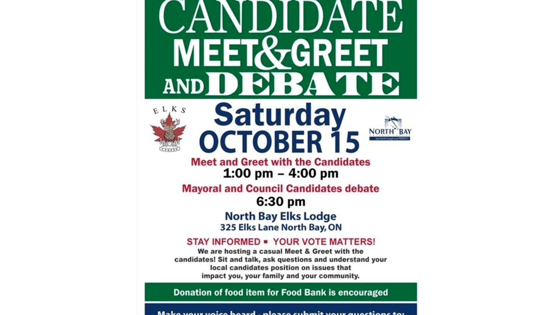 North Bay Municipal Candidate Debate