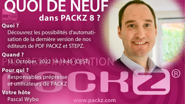 What's new in PACKZ 8? (French)