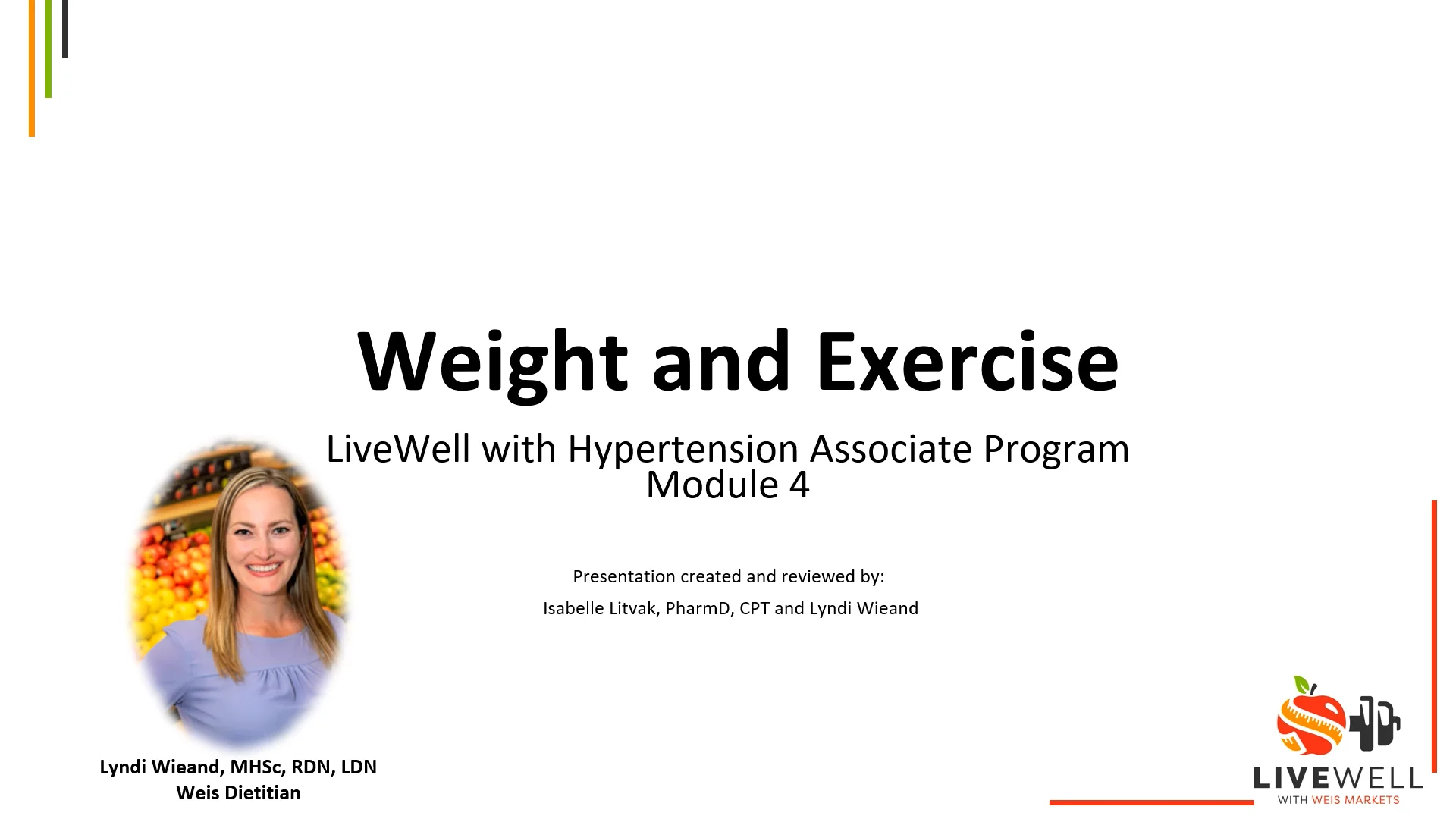Module 4 Weight And Exercise.mp4 on Vimeo