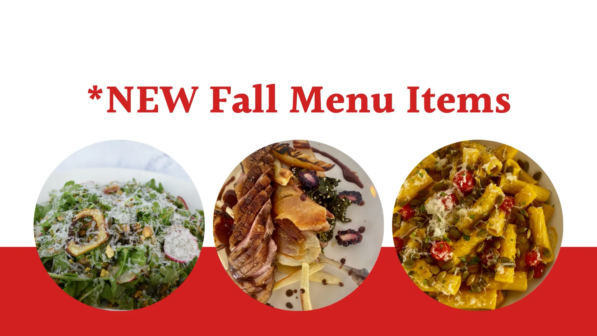 NEW Fall Menu Items on Vimeo