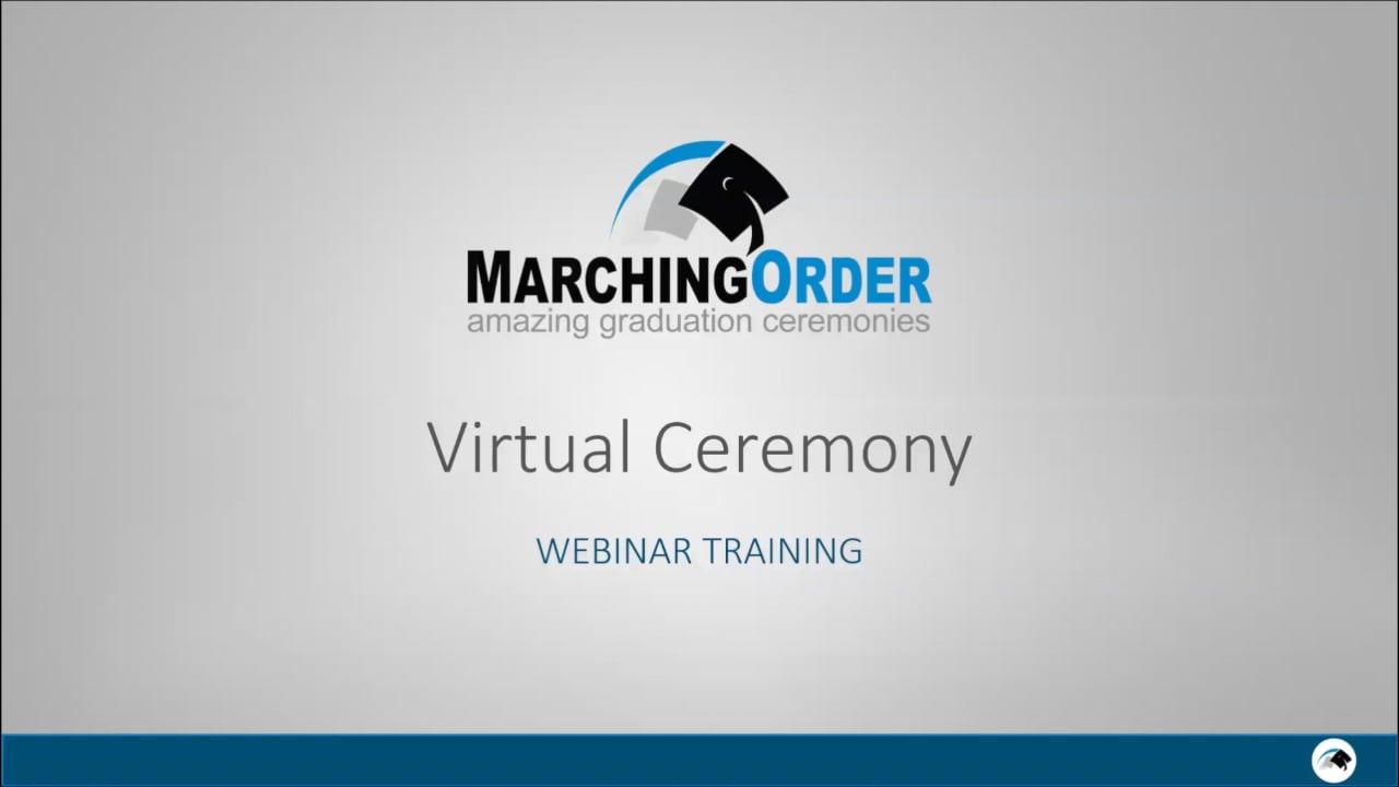 Webinar - Virtual Ceremony on Vimeo