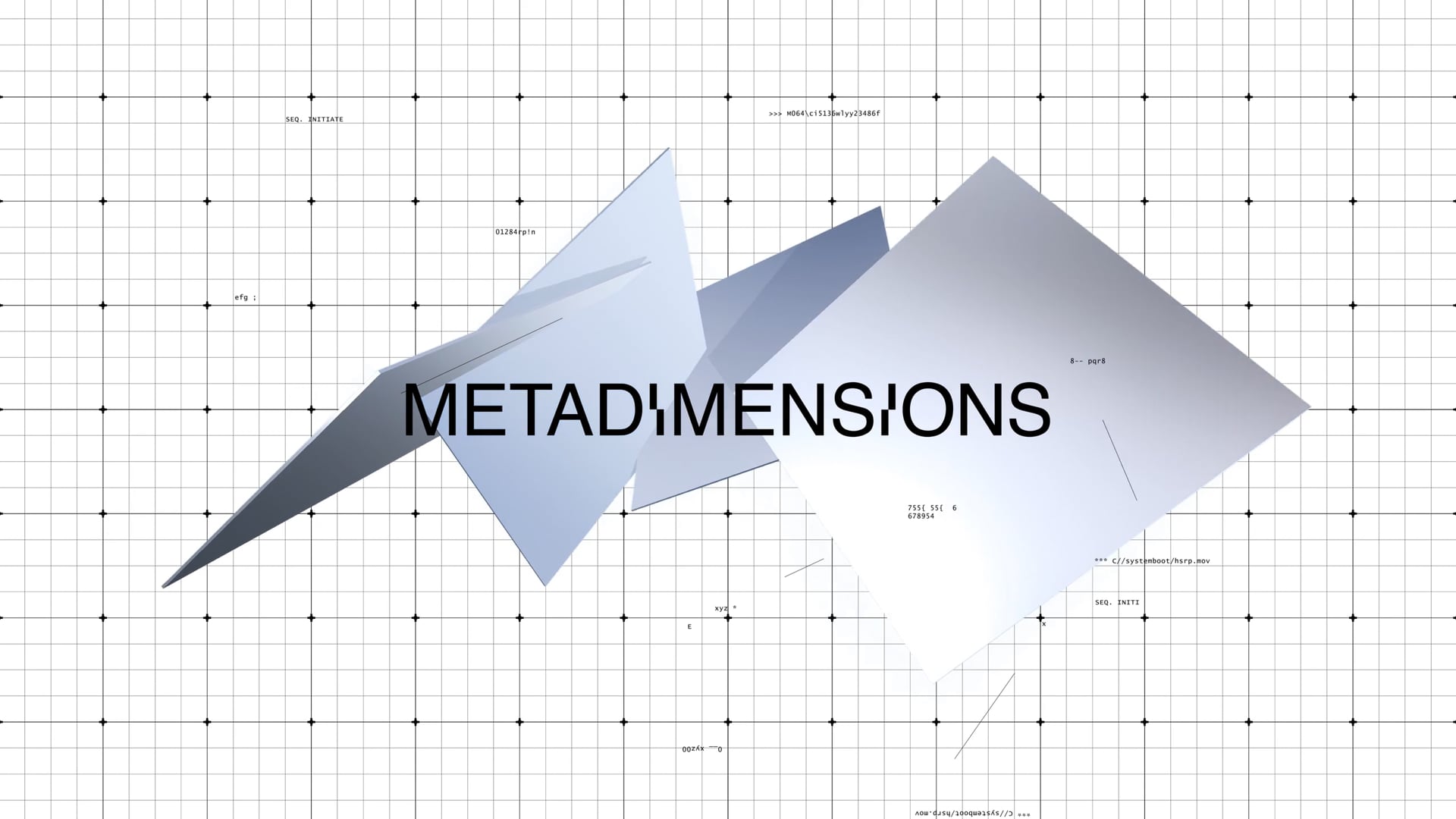 AR NFT Art Project "METADIMENSIONS" (Concept Movie)
