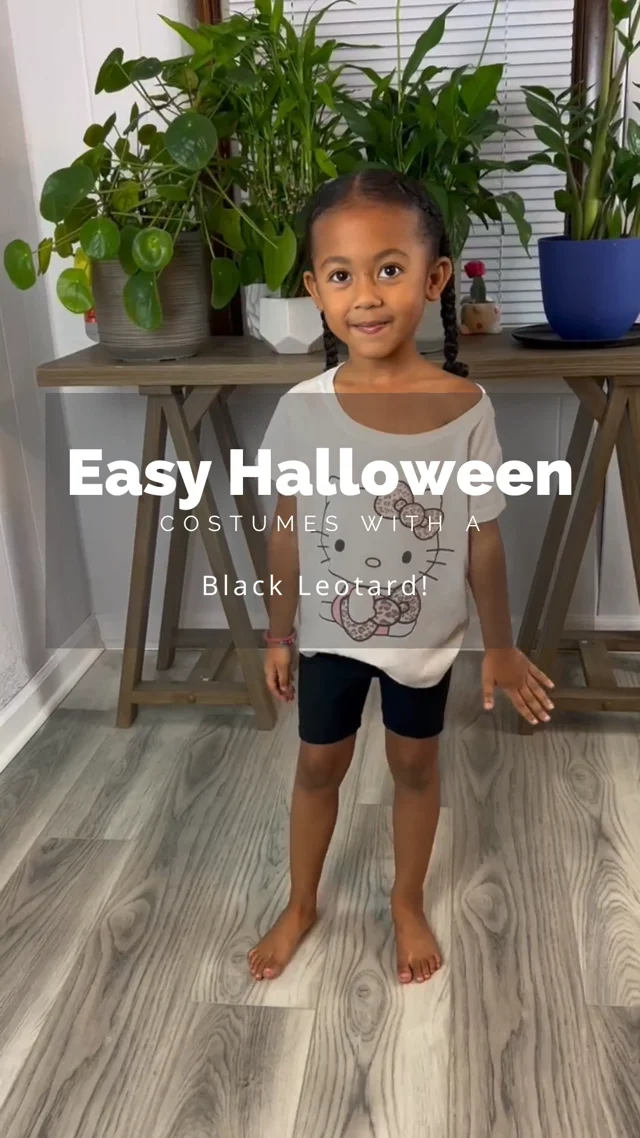 6 Halloween Costume Ideas with a Black Leotard