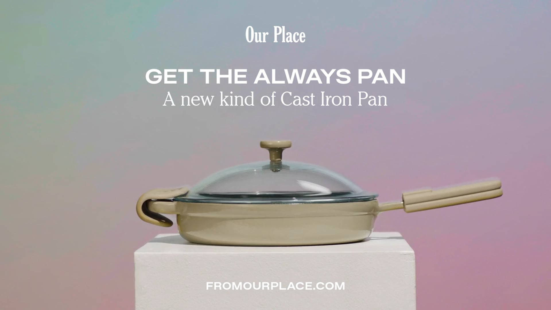 Our Place: Cast Iron Always Pan :40 Spot