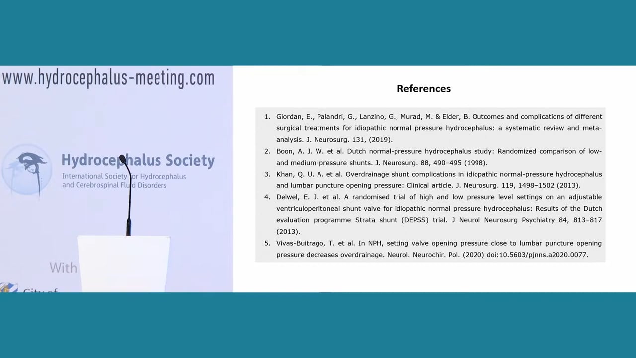 S20. Patricia Barrio - PREAURICULAR TUNNELING IN VENTRICULO-PERITONEAL (VP) SHUNT-IS IT A USEFUL ALTERNATIVE