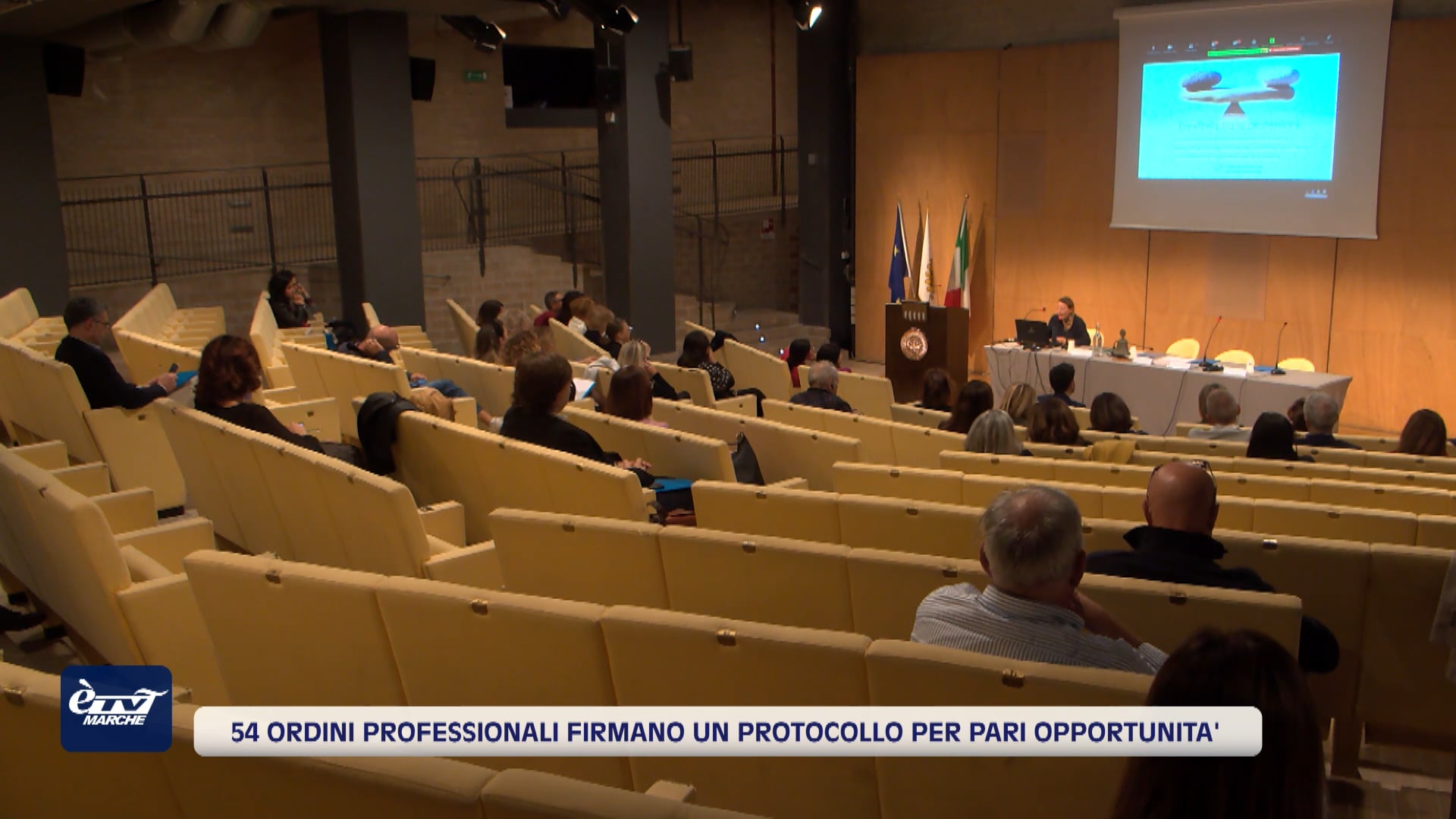 Protocollo per le pari opportunità: la firma di 54 ordini professionali ad Ancona - VIDEO