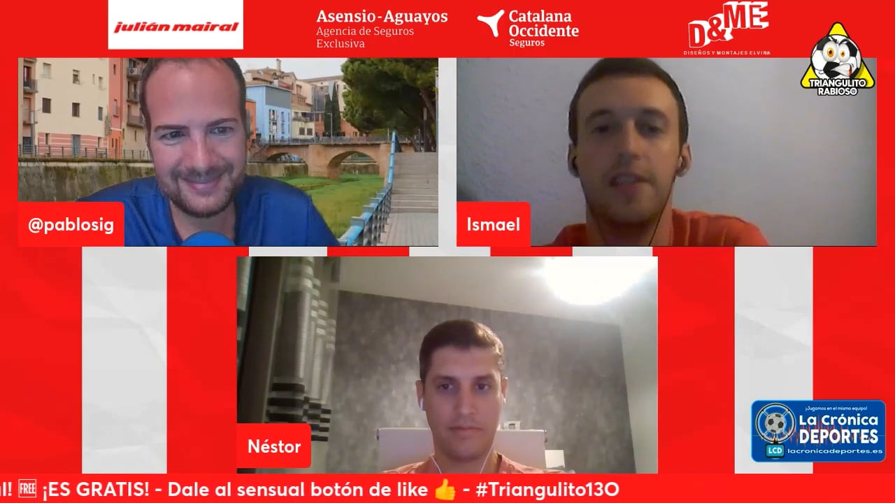 (Jornada 5) TERTULIA UD BARBASTRO / 3ª División / Fuente: Canal YouTube El Triangulito Rabioso