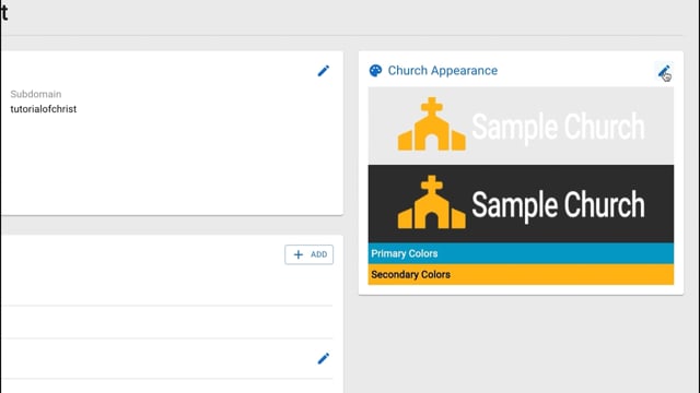 Customizing Your Church Appearance