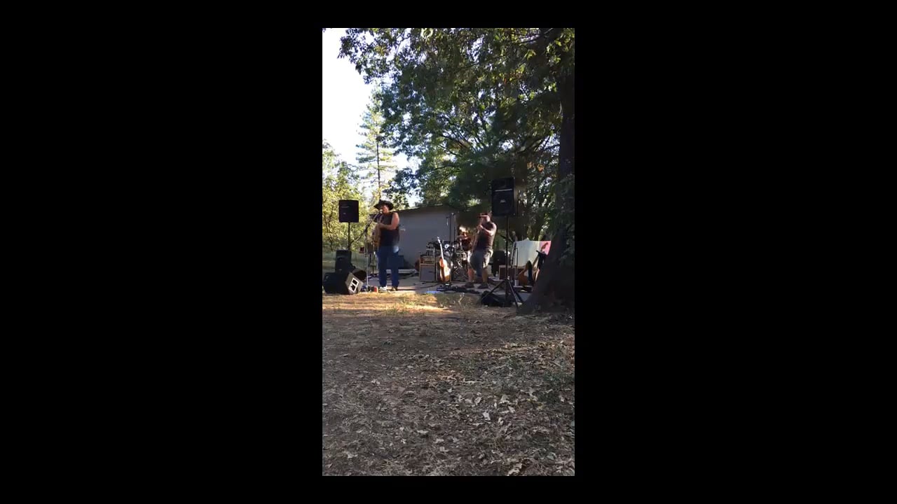 Outdoor stage performance