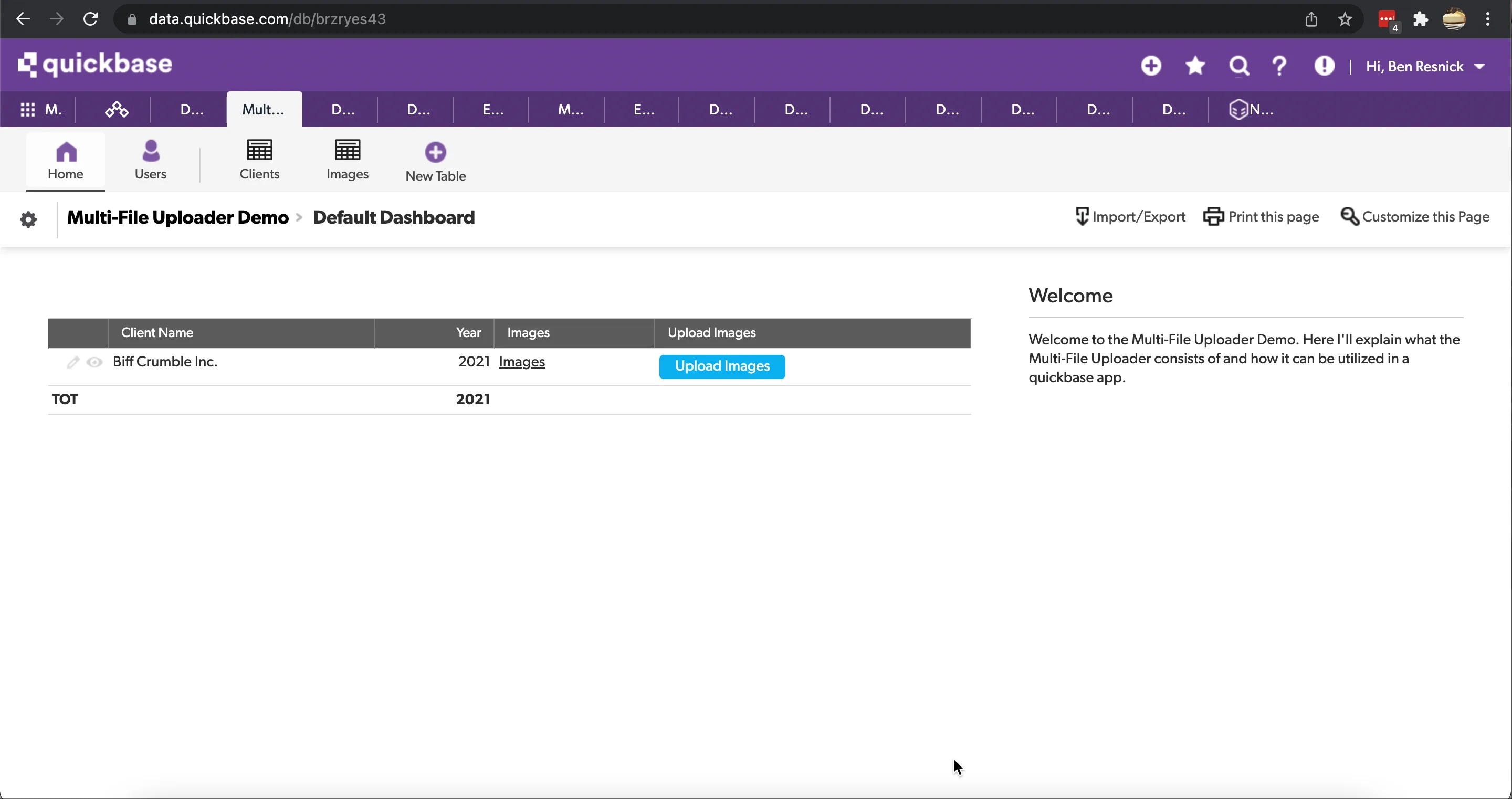 Multi-File Uploader demo draft on Vimeo
