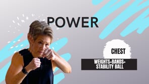 Chest Power (weights+stability ball+bands)-10:14:22