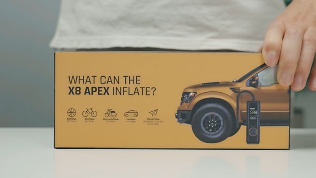 Fanttik X8 APEX Tire Inflator & Portable Air Compressor video thumbnail