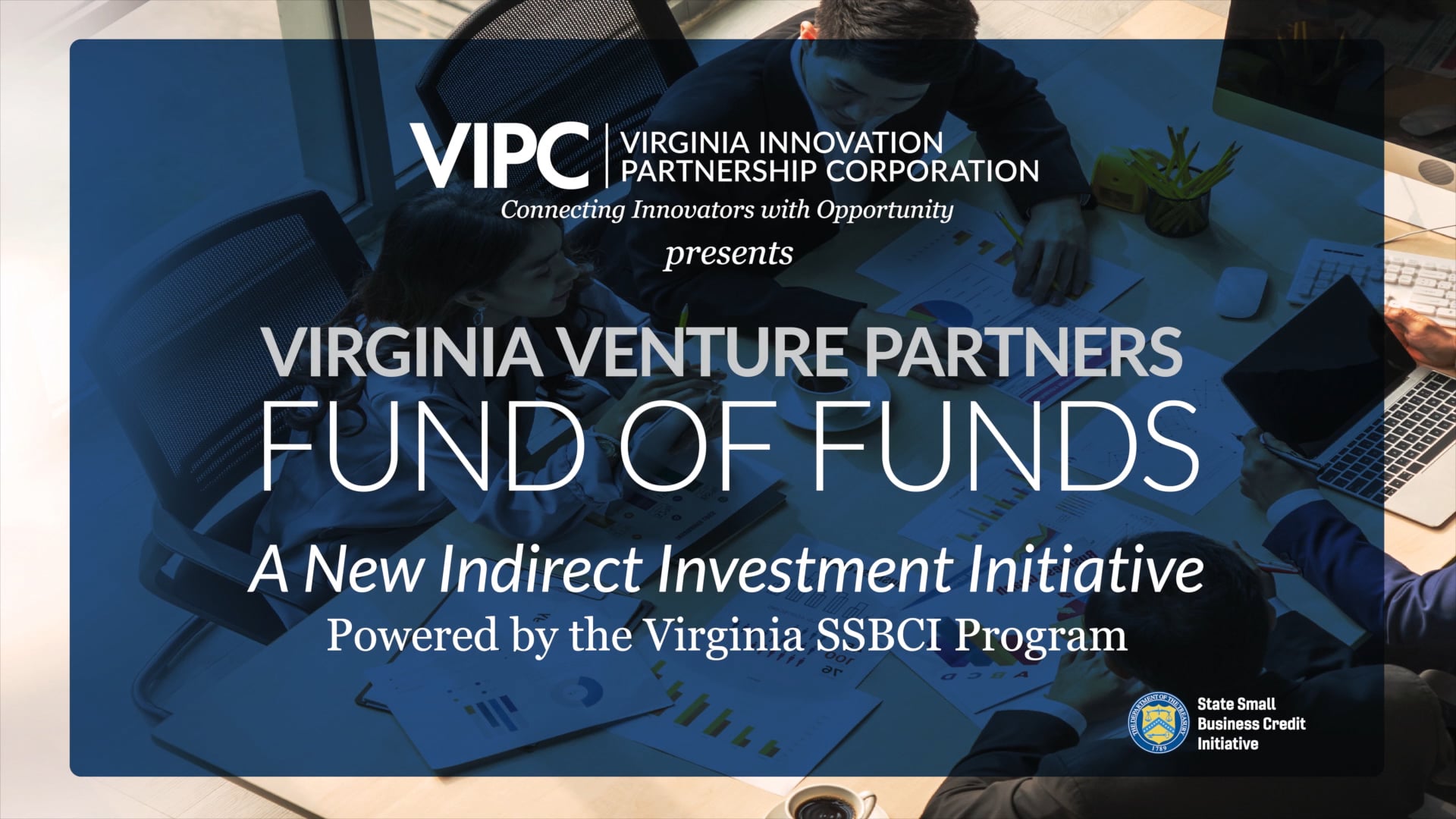 VIPC Virginia Venture Partners Fund Of Funds ~ Virginia SSBCI On Vimeo