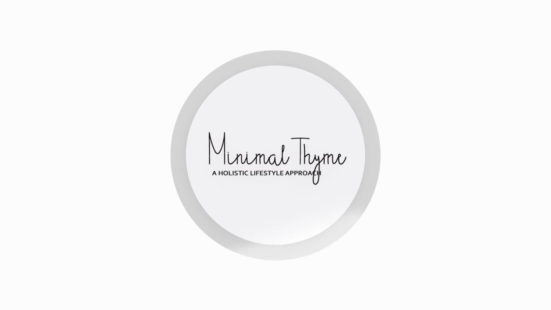 Minimal Thyme Promo