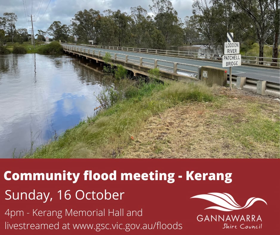 Community flood meeting Kerang on Vimeo