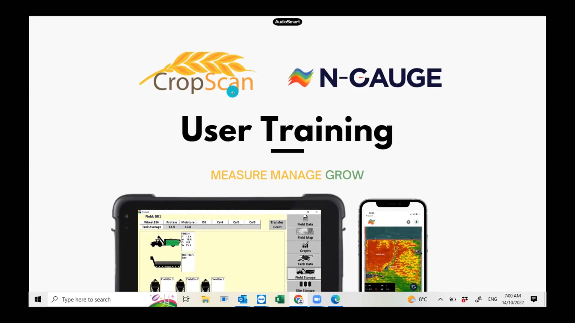 Cropscan 3300h On Combine User Training On Vimeo 4733