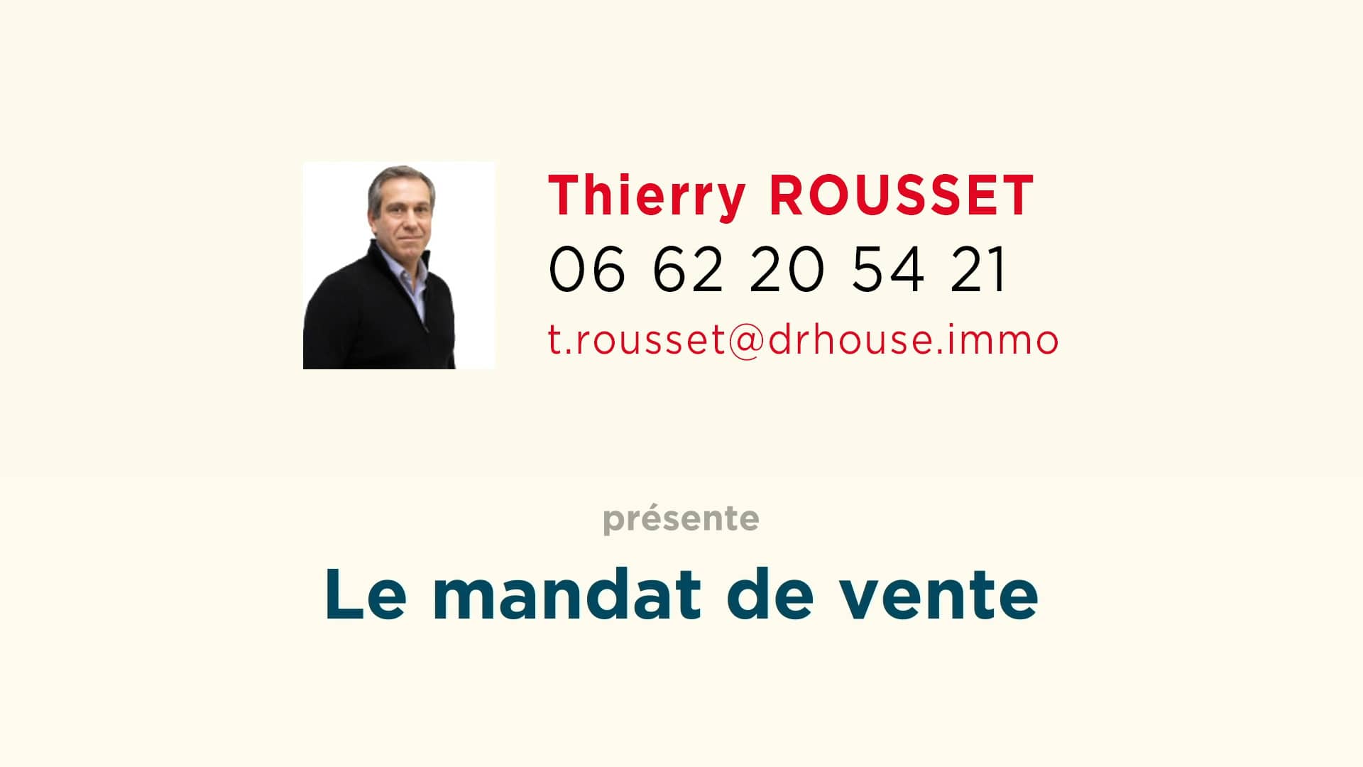 Mandat - Thierry Rousset on Vimeo