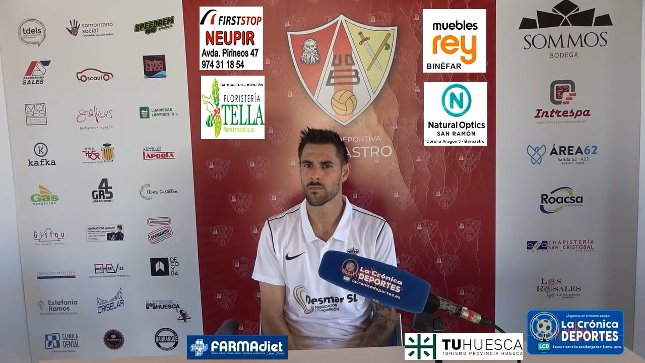 LUSO DELGADO (Jugador La Almunia) UD Barbastro 2-0 CD La Almunia / Jornada 6 / 3ª División