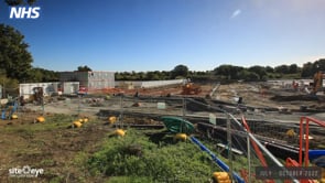 Diggers now on site at Edenbridge Memorial Health Centre 