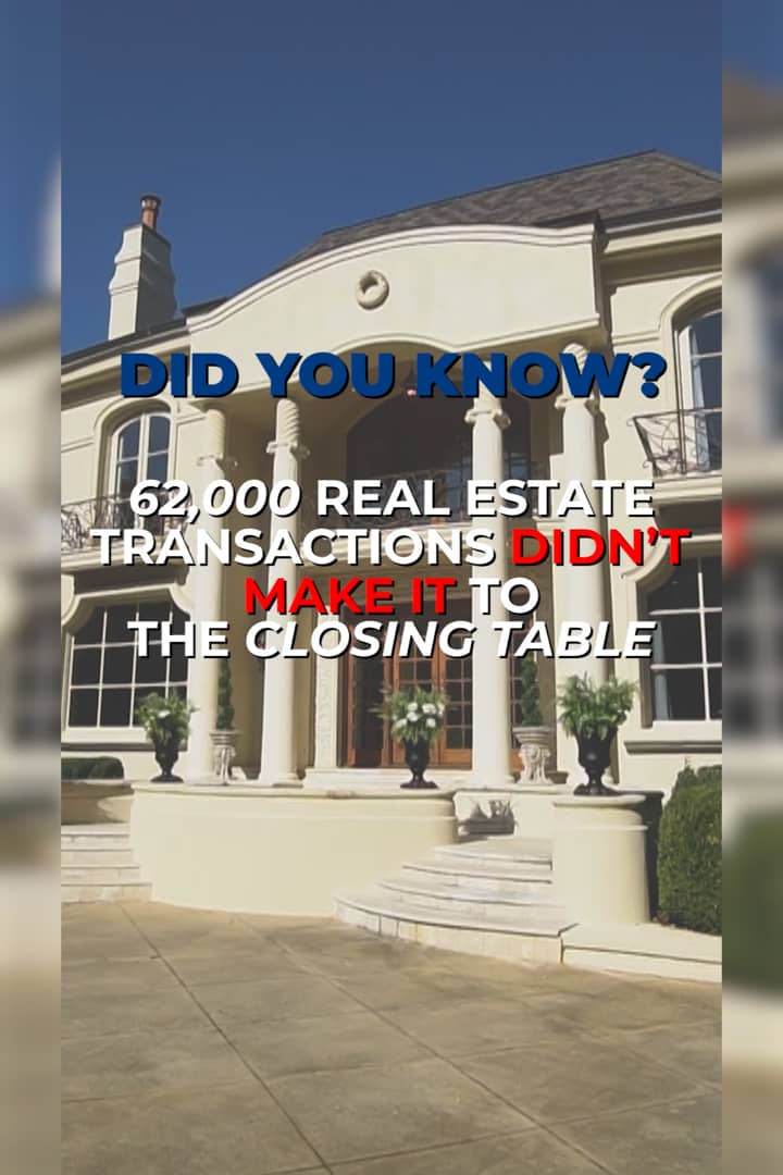 62,000 Real Estate Transactions Didn't Make it to the Closing Table in 2022! Kaleigh from the