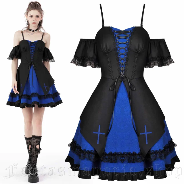 Gothic/ Black Metal/ Royal Fantasy/ Dress/ Corset/ Blouse/ Lace/ Victorian / vampire/ Witch /cosplay/ Custom -  Canada