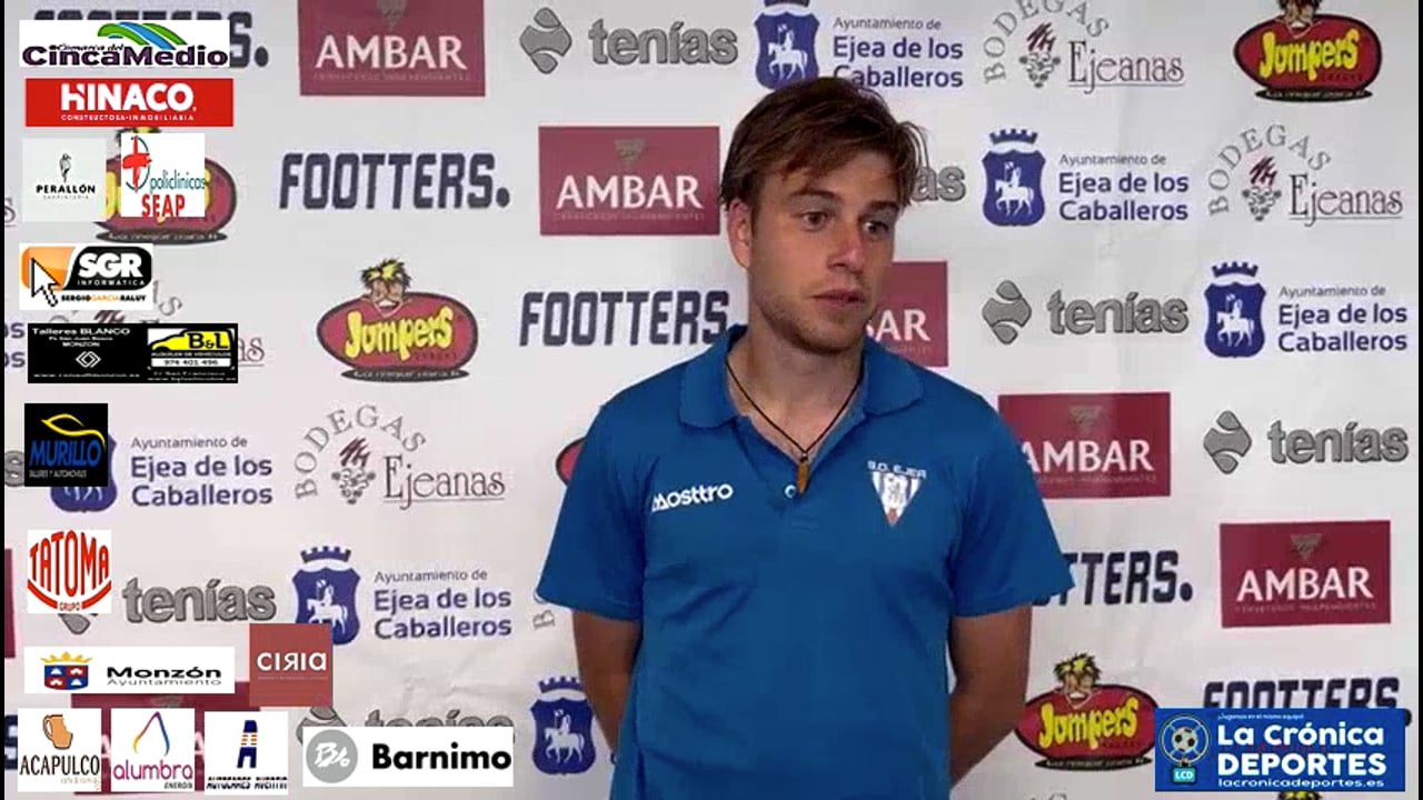 JORGE  ALVAREZ (Jugador Ejea) Ejea 2-1 At.Monzón Alumbra / J 6 / 3ª División