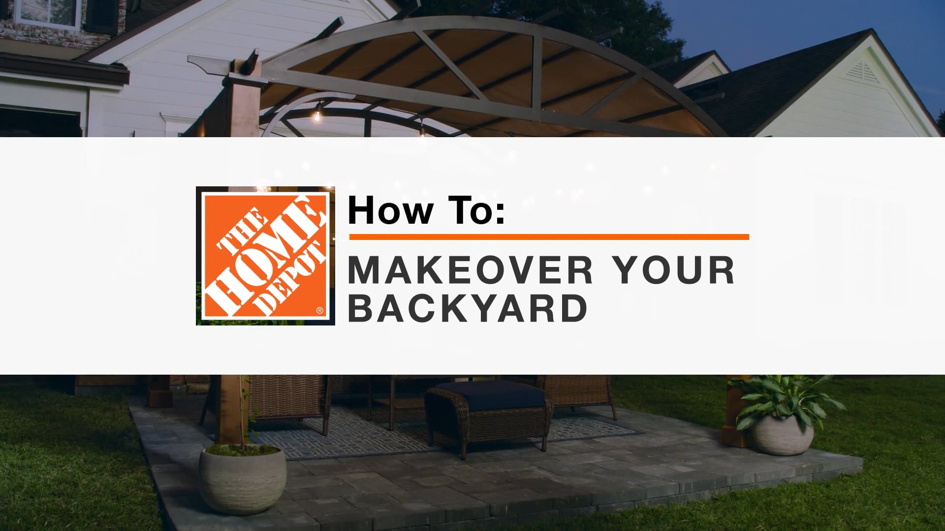 HOME DEPOT - BACKYARD