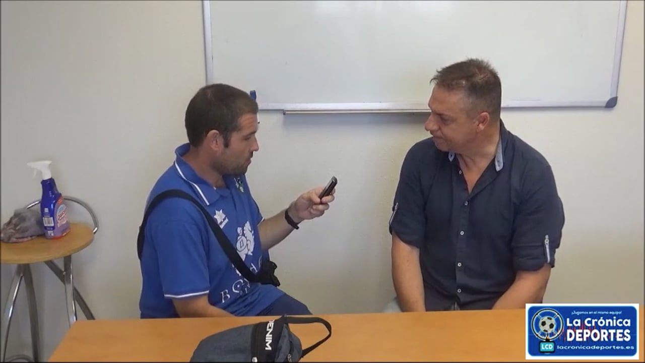 ALFREDO ALBA (Entrenador Giner) CD Giner Torrero 1-1 Alcañiz CF / Jornada 4 / Regional Preferente Gr 3 / Fuente: YouTube Raúl Futbolero