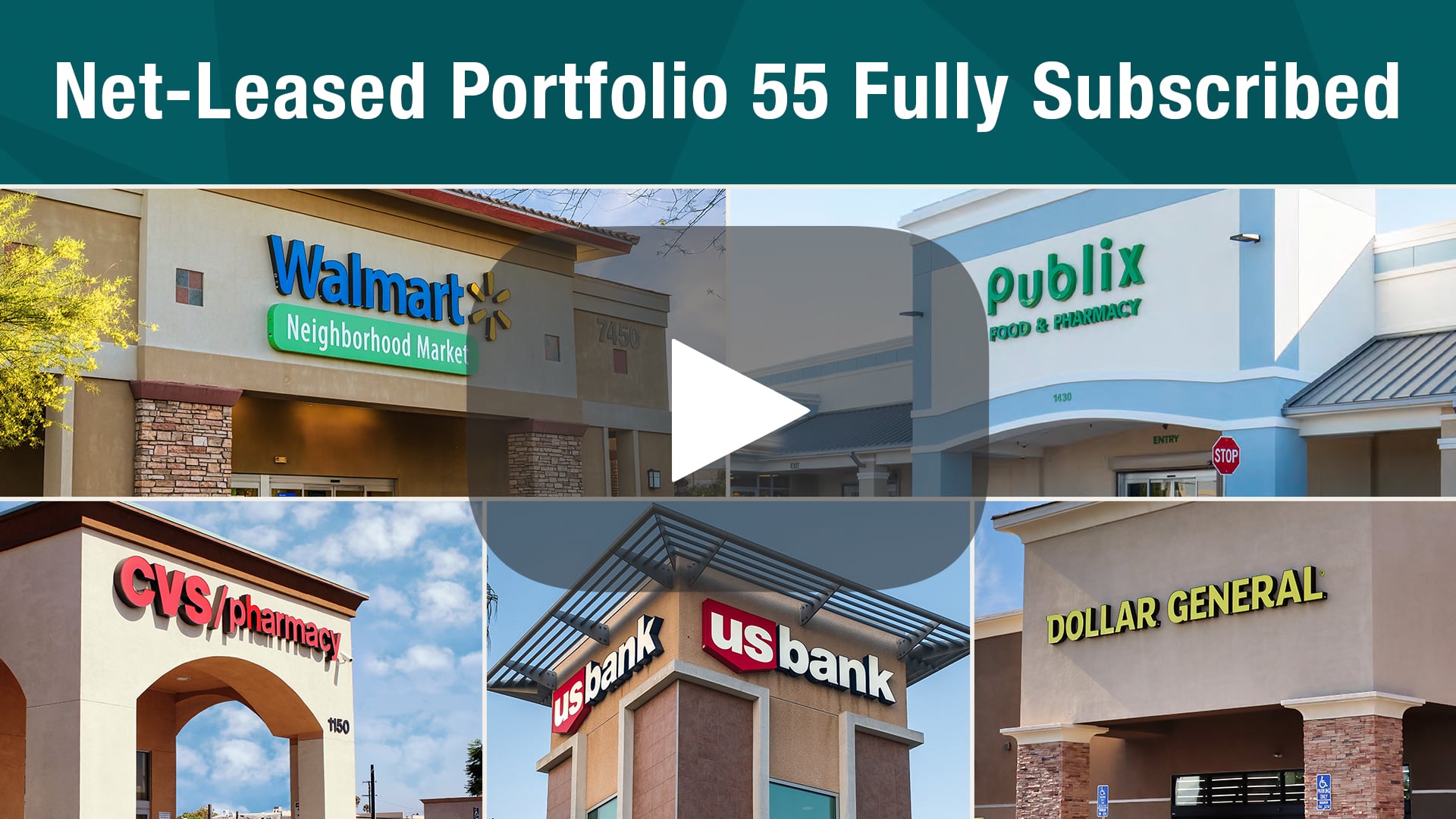Net-Leased Portfolio 55 - Fully Subscribed