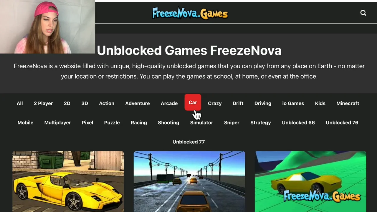 Action Games Unblocked - Unblocked Games FreezeNova