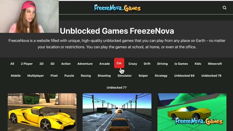 Unblocked Games FreezeNova 