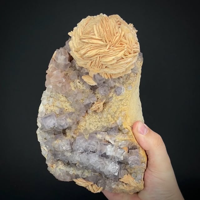 large Fluorite and Baryte (Hefendehl Coll.)