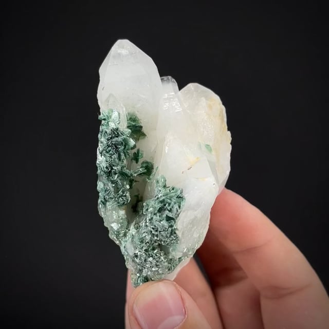 Quartz with Muscovite var. Fuchsite (Cook Coll.)