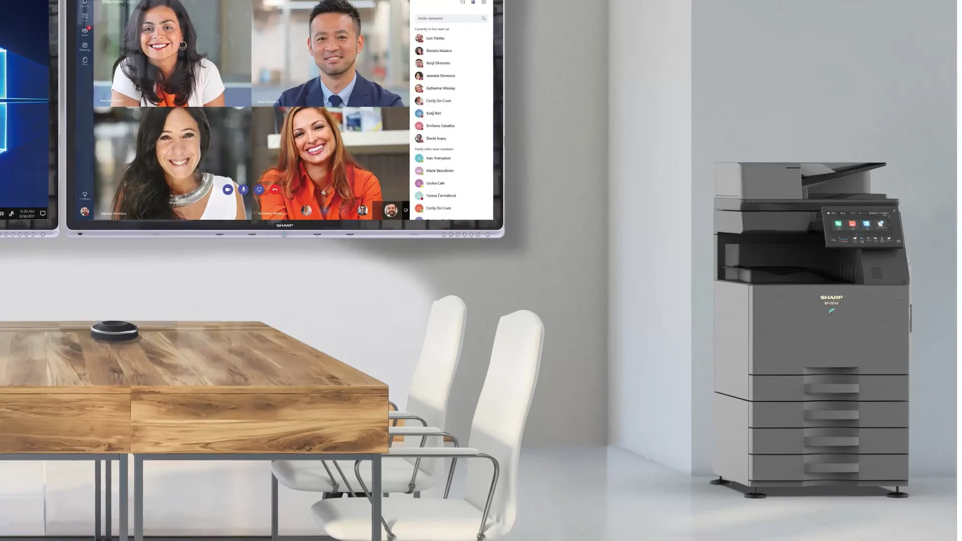 The New Advanced and Essentials Series Sharp Color Document Systems