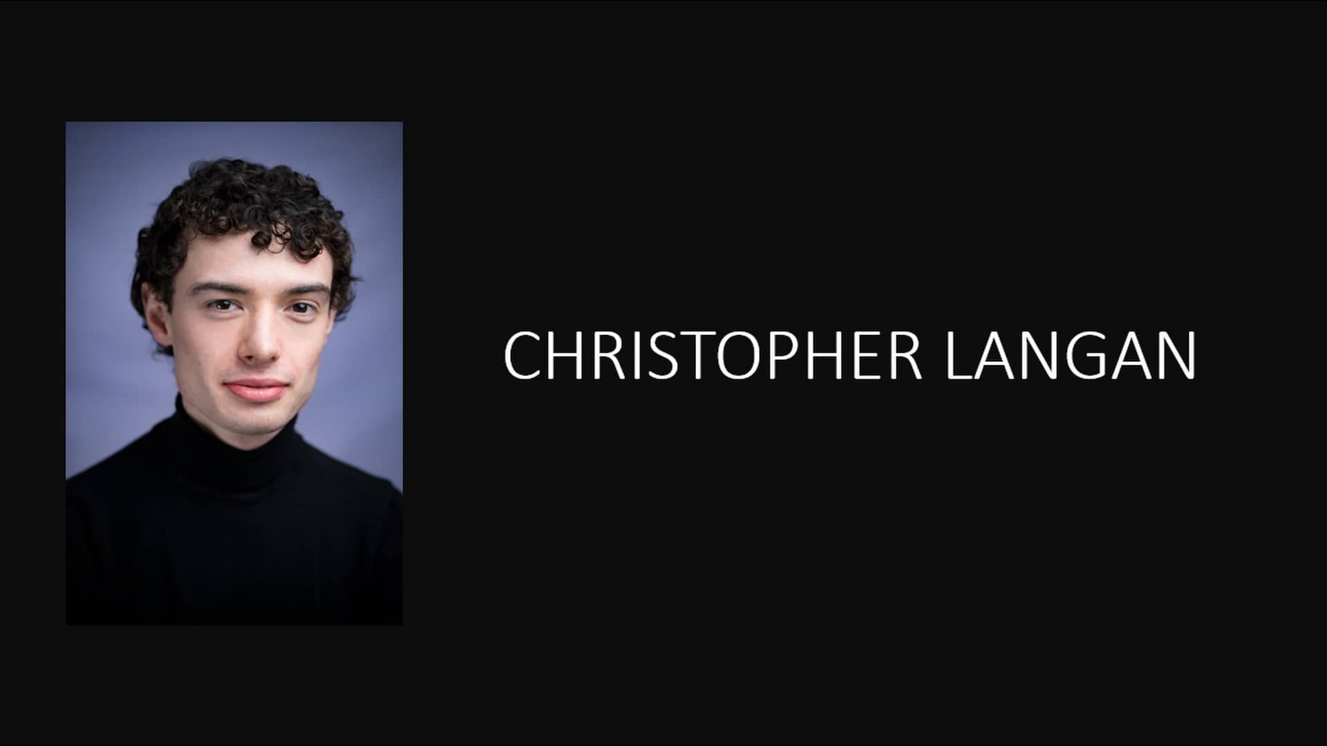 Christopher Langan Showreel 2022 on Vimeo